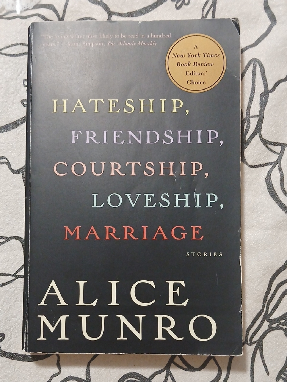 Hateship, Friendship, Courtship, Loveship, Marriage By Alice Munro